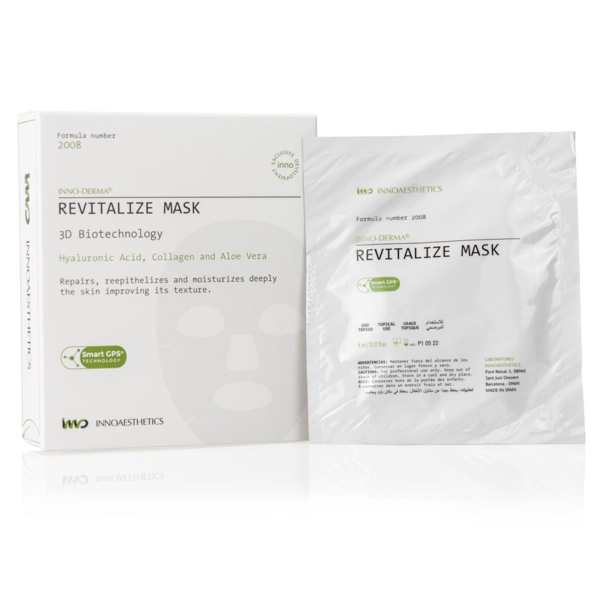 Biotech Mask INNO-DERMA® REVITALIZE MASK 3D BIOTECHNOLOGY Intensive Revitalizing Mask
