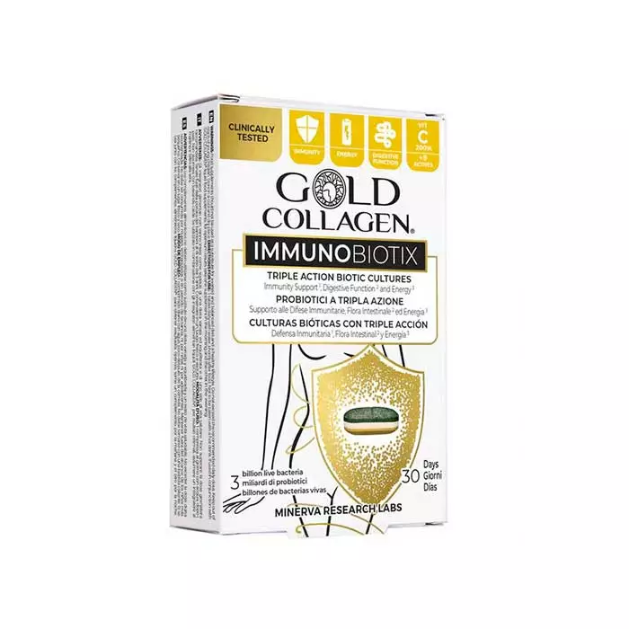 Gold Collagen IMMUNOBIOTIX (maisto papildas)