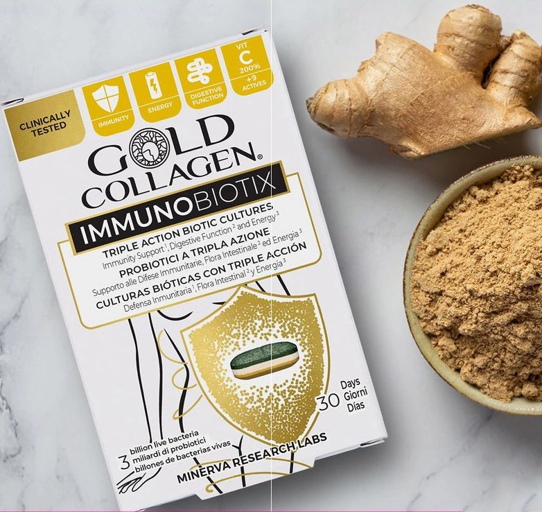 Gold Collagen IMMUNOBIOTIX (maisto papildas)