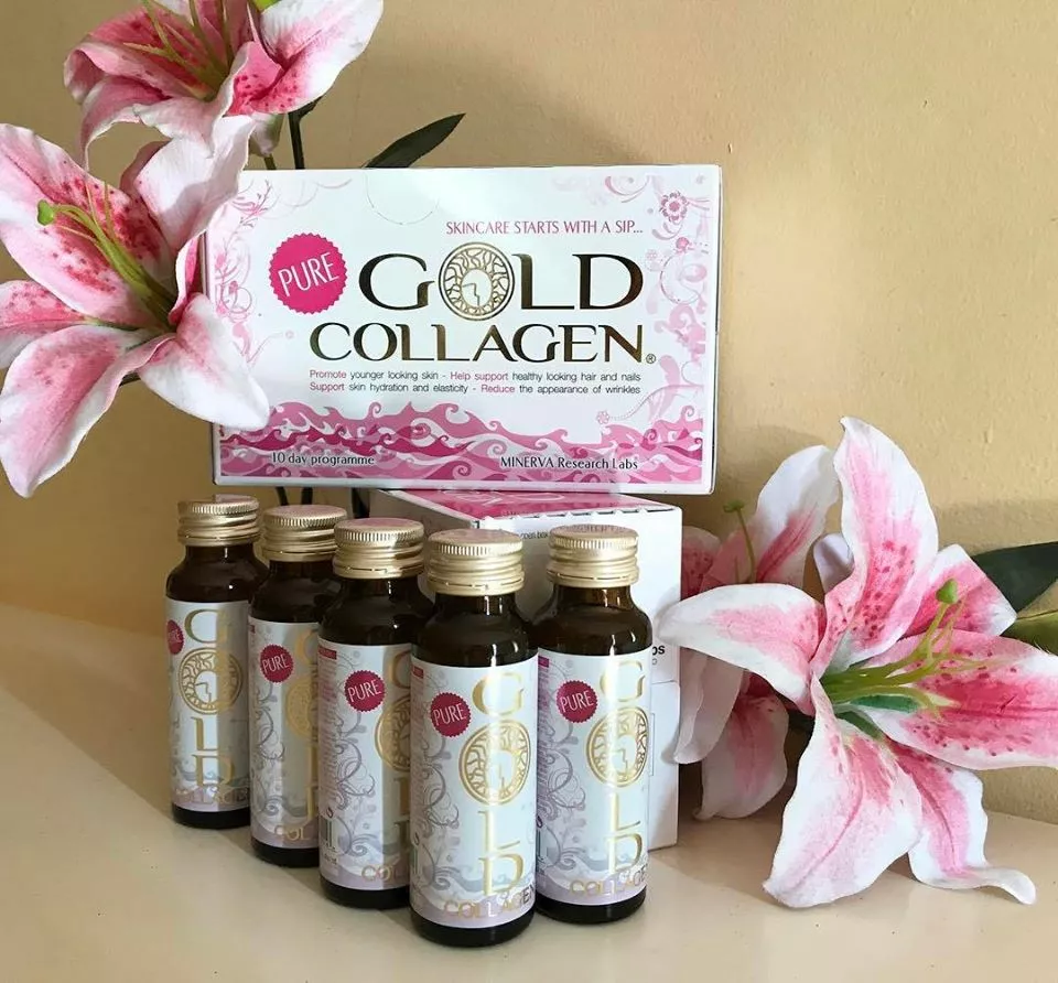 GOLD COLLAGEN PURE geriamas kolagenas odai, plaukams, nagams