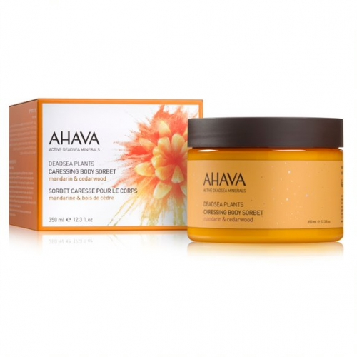 AHAVA MANDARINE CEDARWOOD CARESSING Kūno šerbetas, 350 ml