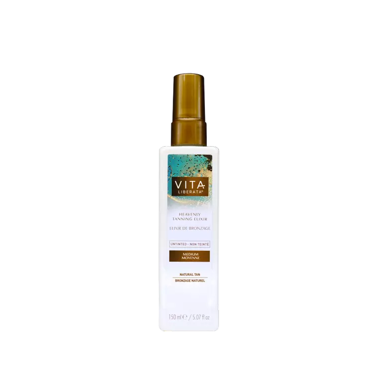 VITA LIBERATA Heavenly Elixir - Dangiškas savaiminio įdegio eliksyras su išoriniu bronzantu