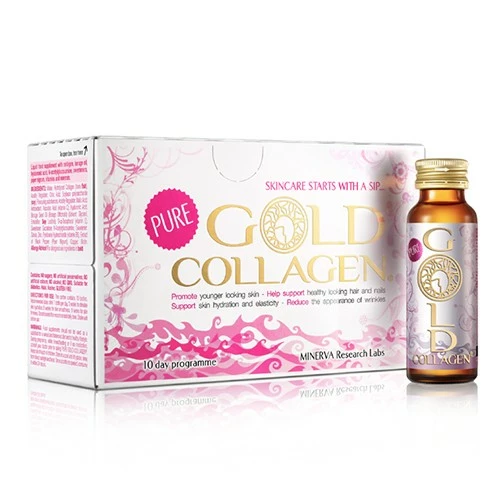 GOLD COLLAGEN PURE geriamas kolagenas odai, plaukams, nagams