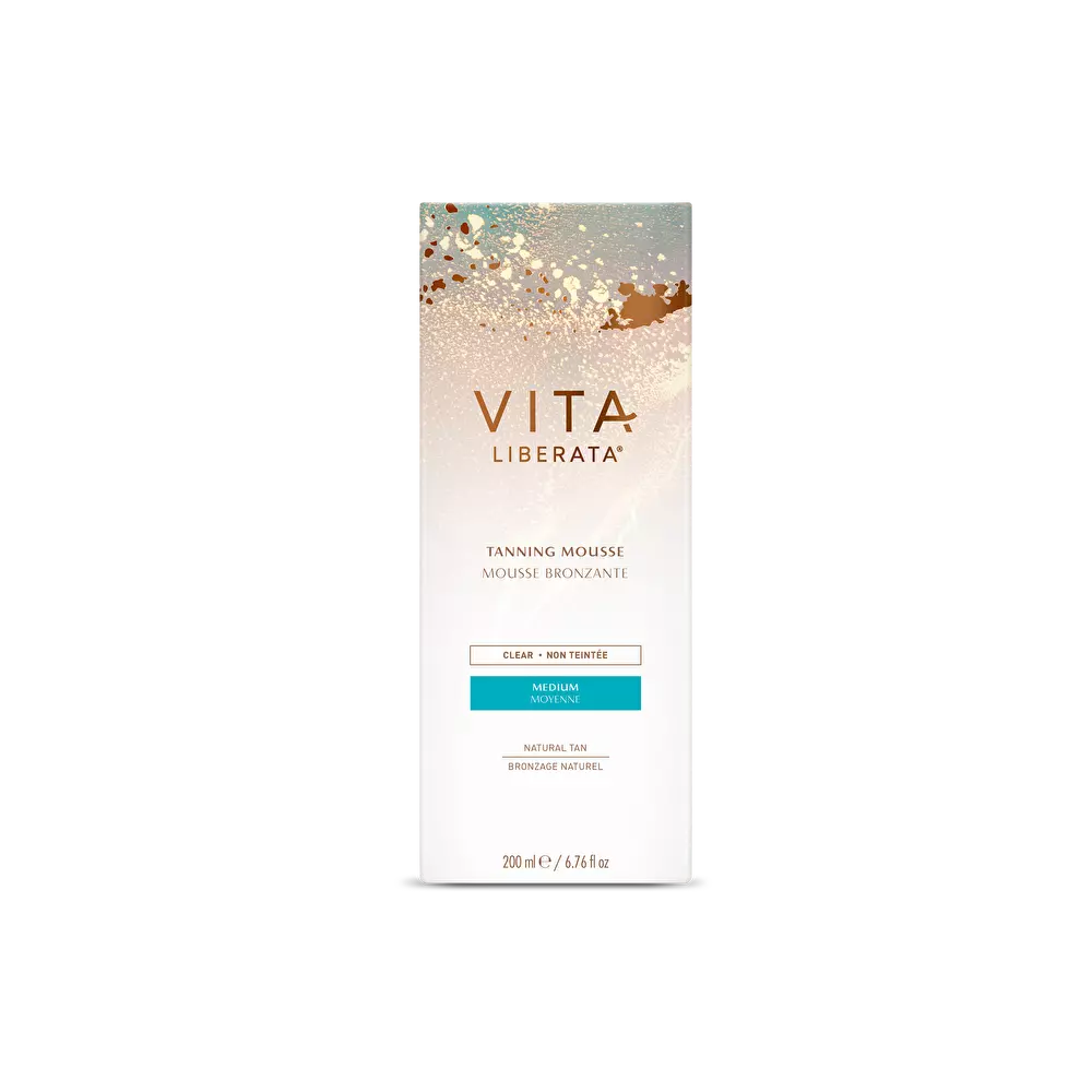 VITA LIBERATA - TANNING MOUSSE CLEAR – SAVAIMINIO ĮDEGIO PUTOS-VANDUO