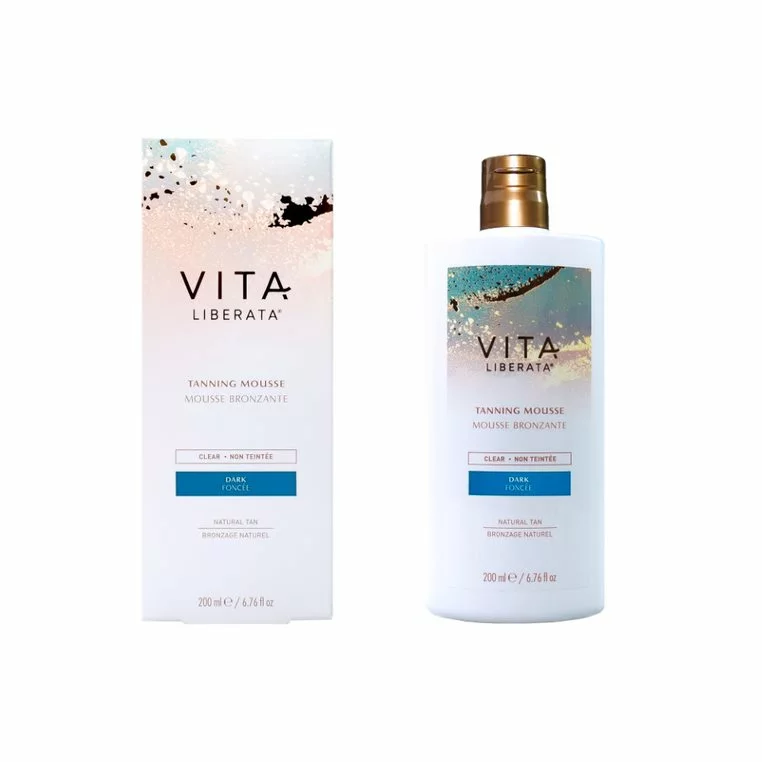 VITA LIBERATA - TANNING MOUSSE CLEAR – SAVAIMINIO ĮDEGIO PUTOS-VANDUO, SKAIDRIOS