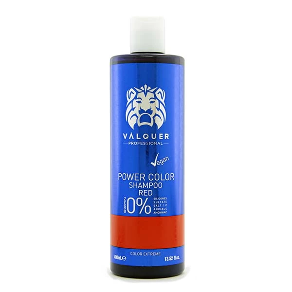 VALQUER Tonuojantis šampūnas raudonos spalvos “Red Color”, 400ml