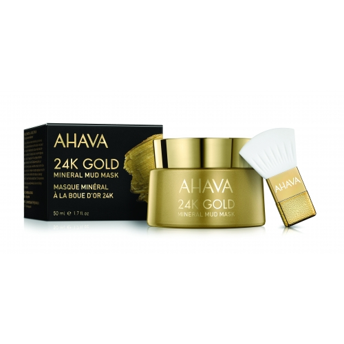 AHAVA 24K Aukso mineralinė purvo kaukė, 50ml