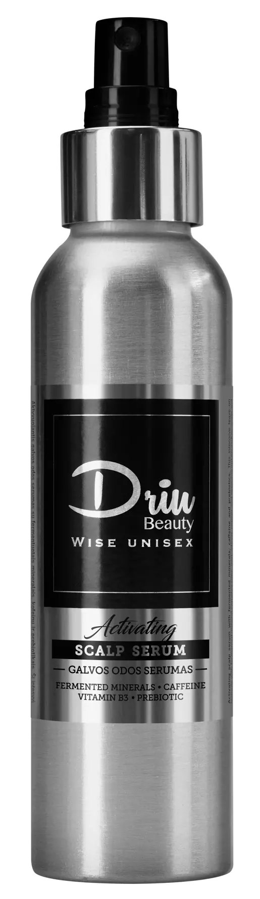 DRIU BEAUTY Galvos Odos Serumas Wise Unisex Activating, 125ml