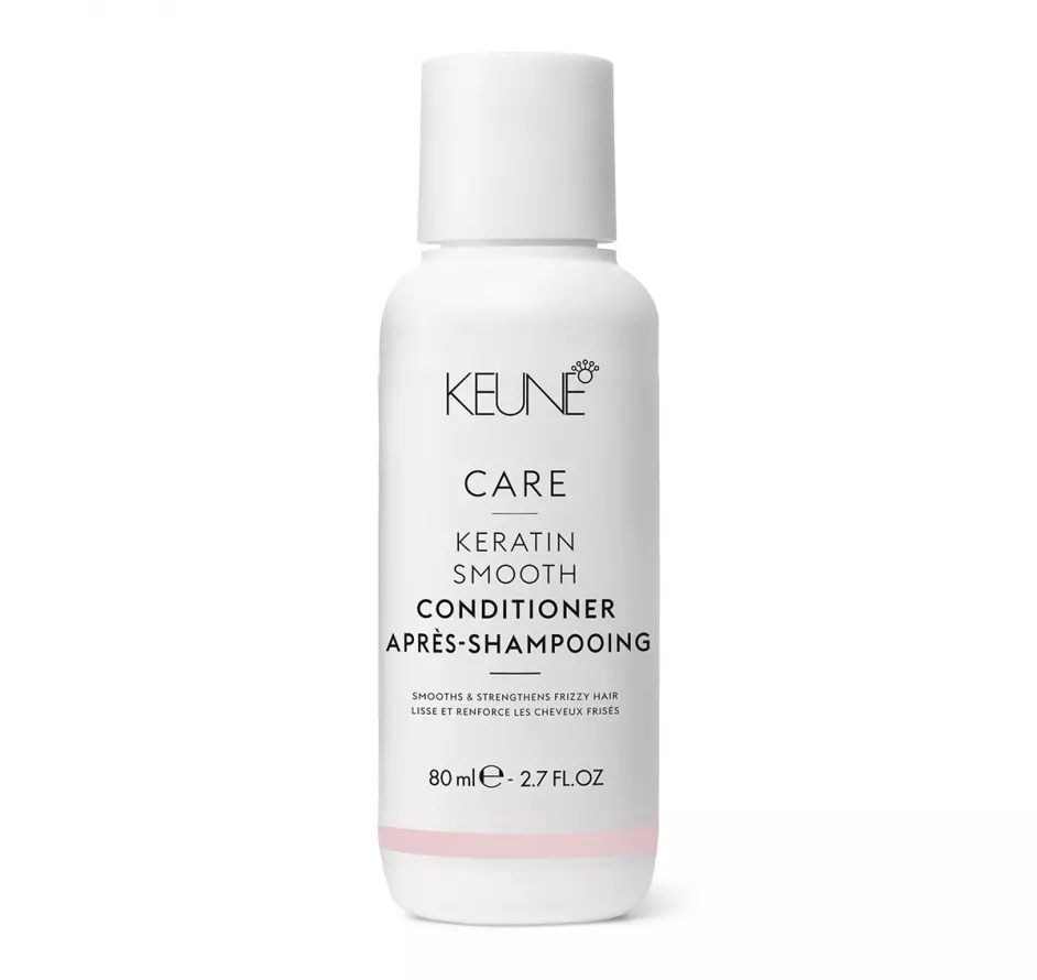 KEUNE KERATIN SMOOTH kondicionierius su keratinu, 80ml (kelioninis)