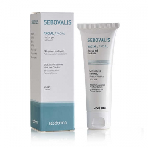 SESDERMA SEBOVALIS Veido gelis, 50 ml