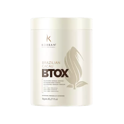 KORBAN BRAZILIAN CACAU BTOX – Plaukus tiesinanti procedūra, 120gr