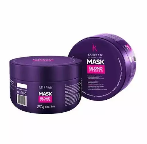 KORBAN MASK BLOND FROZEN – Kaukė blondinėms, 250gr