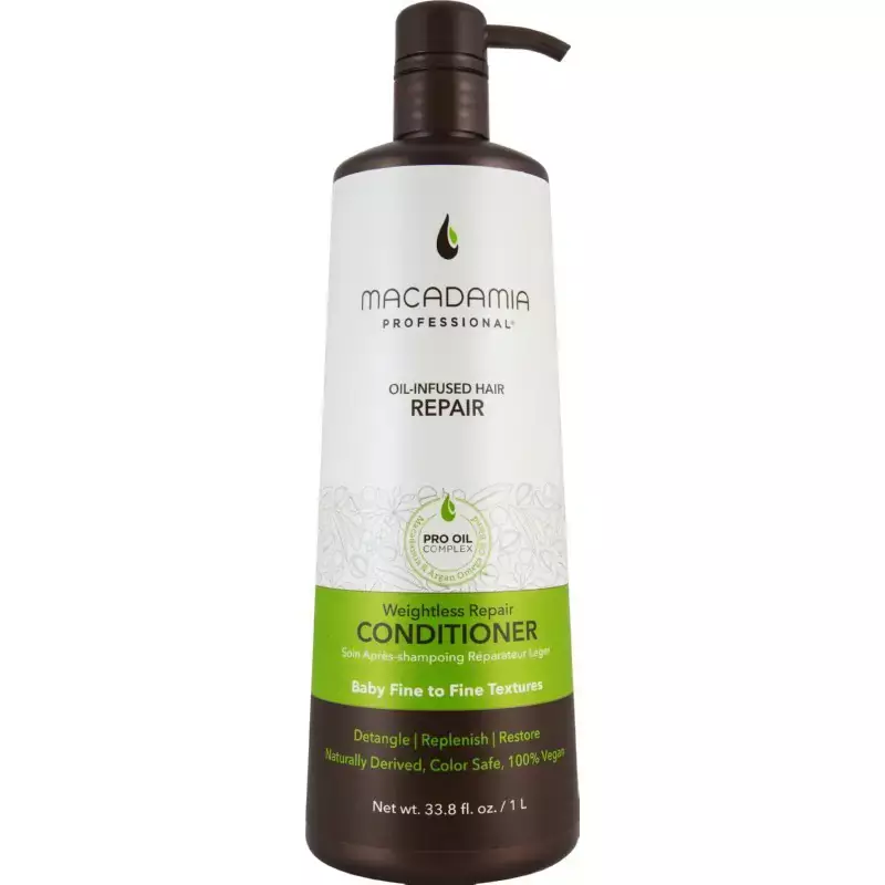 MACADAMIA Neapsunkinantis plaukų drėkinamasis kondicionierius, 1000ml