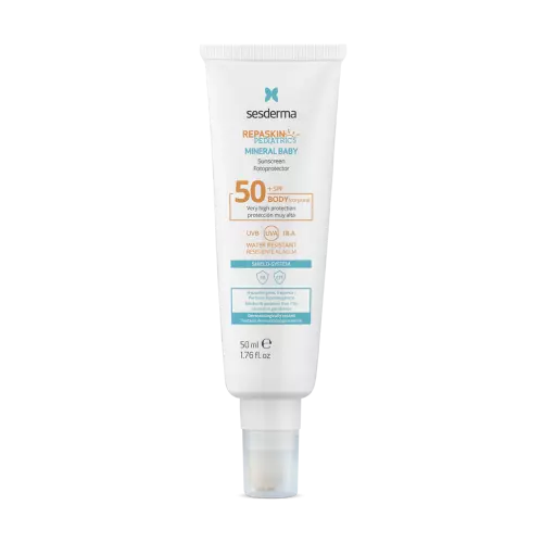 SESDERMA REPASKIN Pediatrics apsauginis kremas nuo saulės vaikams SPF50, 50 ml