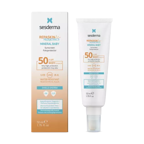 SESDERMA REPASKIN Pediatrics apsauginis kremas nuo saulės vaikams SPF50, 50 ml