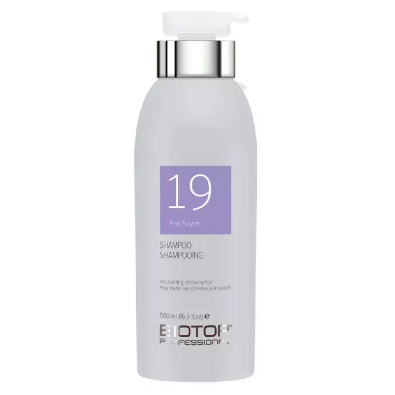 BIOTOP Šampūnas šviesiems plaukams neutralizuoja geltoną atspalvį, 500ml