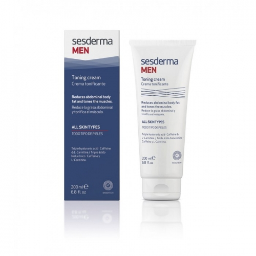 SESDERMA MEN Riebalines sankaupas mažinantis kremas, 200 ml