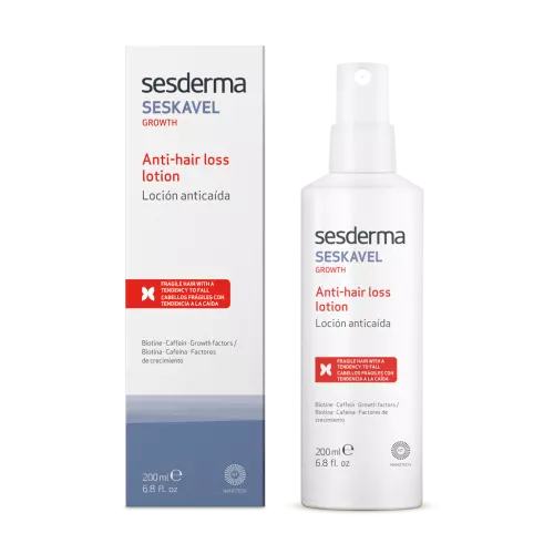 SESDERMA SESKAVEL GROWTH Plaukų slinkimą stabdantis losjonas, 200 ml