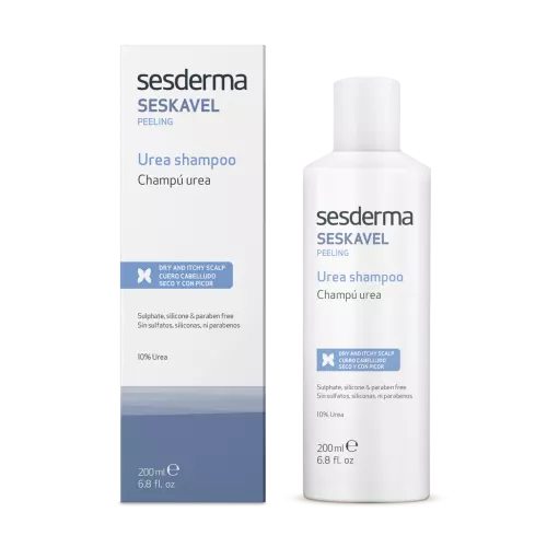 SESDERMA SESKAVEL PEELING Šampūnas su šlapalu, 200 ml