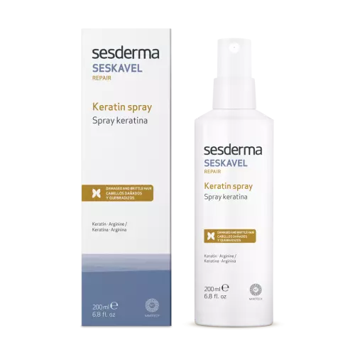 SESDERMA SESKAVEL REPAIR Purškiklis su keratinu, 200 ml