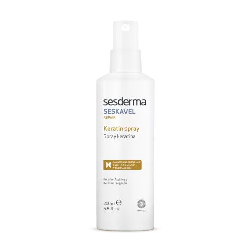 SESDERMA SESKAVEL REPAIR Purškiklis su keratinu, 200 ml