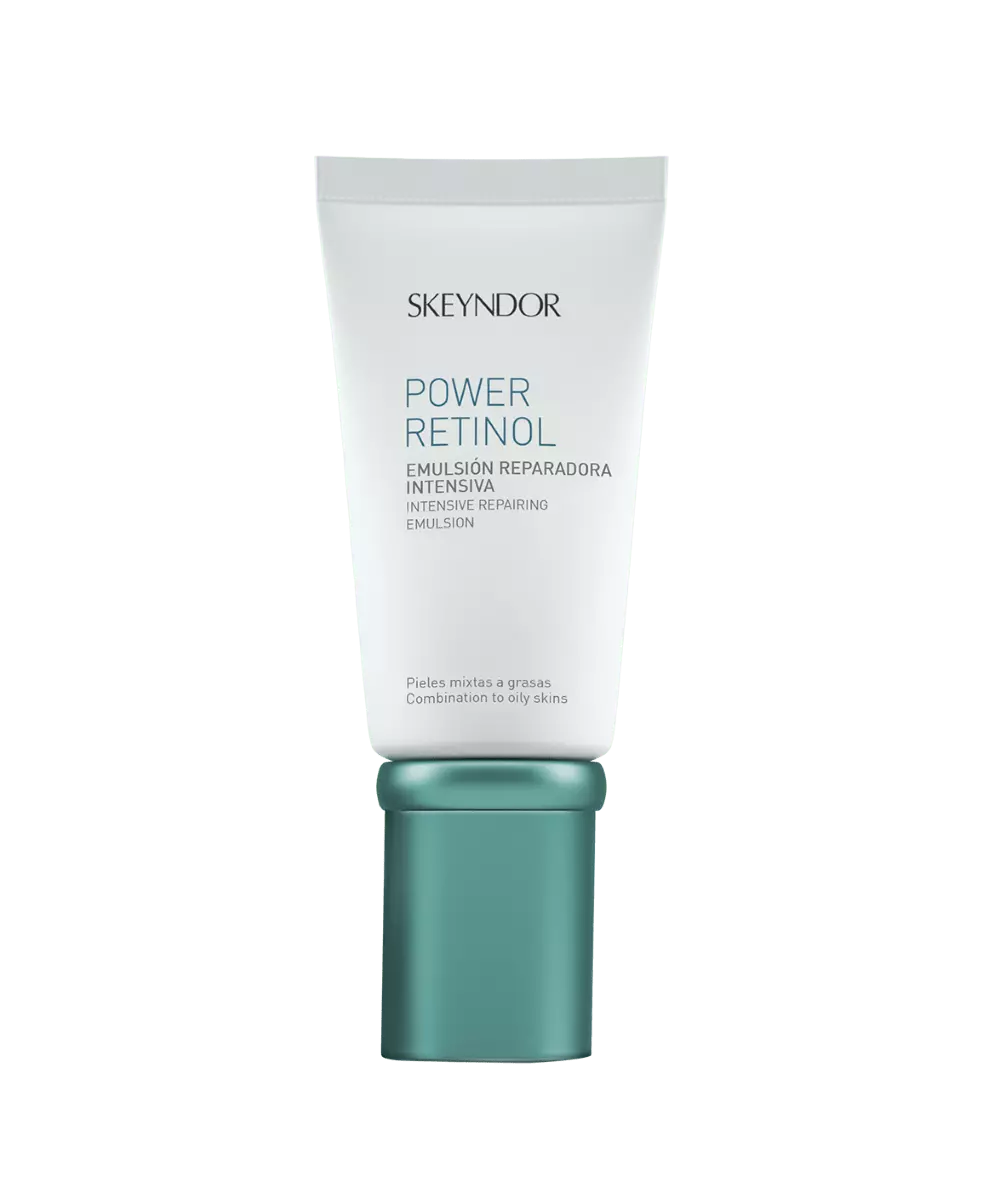 SKEYNDOR Power Retinol intensyvi atkuriamoji emulsija, kombinuotai, riebiai odai, 50ml