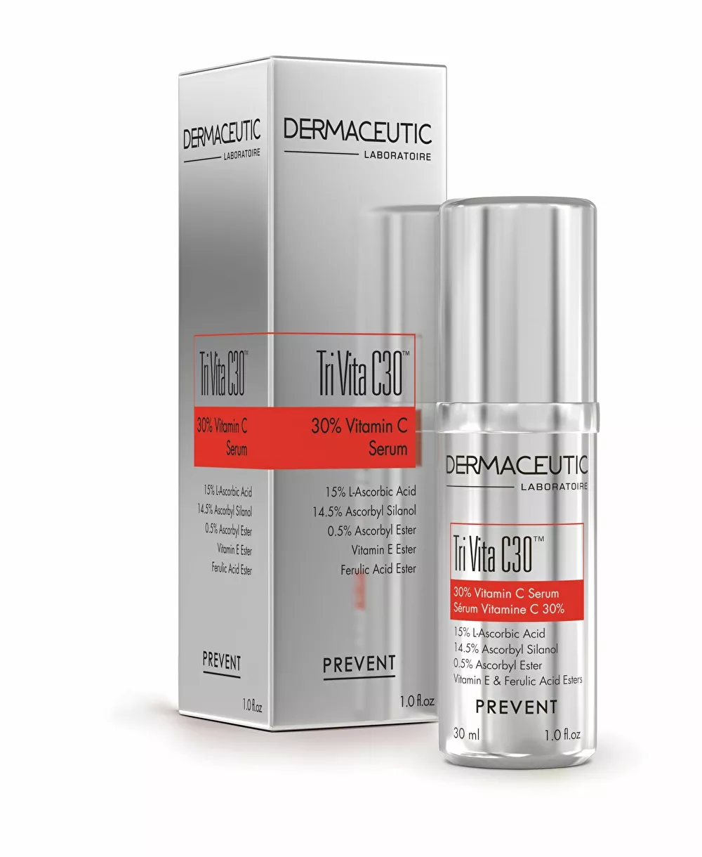 DERMACEUTIC TRI VITA C30 DERMACEUTIC 30% Vitamino C serumas, 30ml