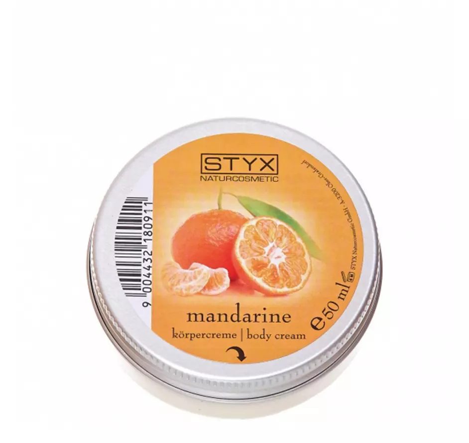 STYX NATURCOSMETIC Kūno kremas su mandarinais (kelioninis), 50ml