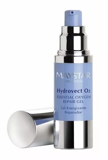 MAYSTAR HYDROVECT O2 ESSENTIAL OXYGEN REPAIR GEL Intensyviai drėkinantis serumas, 30ml