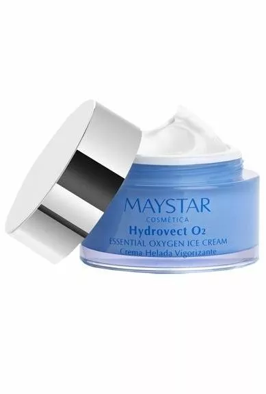 MAYSTAR HYDROVECT O2 ESSENTIAL OXYGEN ICE CREAM Deguonimi praturtintas šaldantis kremas, 50ml