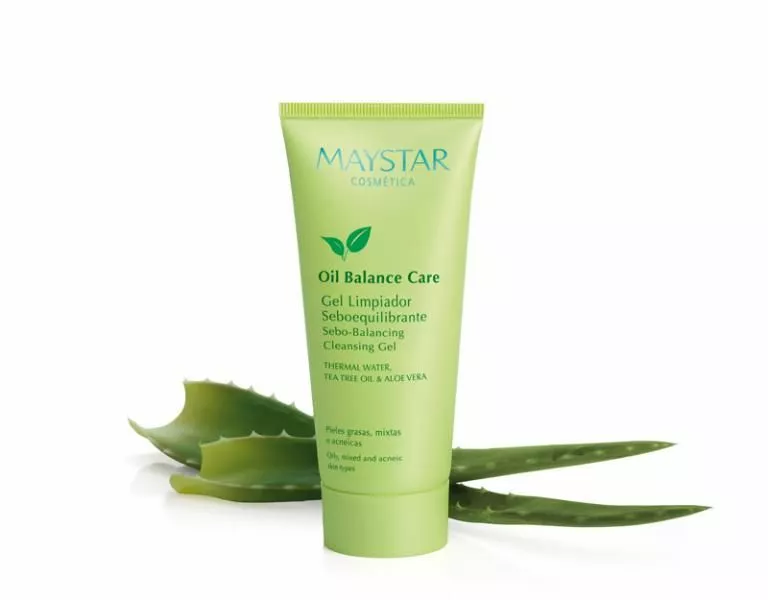 MAYSTAR OIL BALANCE CLEANSING GEL MAYSTAR Valomoji odos riebumą reguliuojanti želė-prausiklis, 100ml