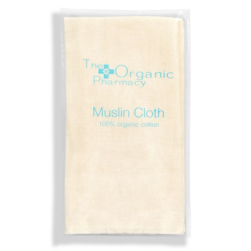 THE ORGANIC PHARMACY Ekologiškos medvilnės servetėlė „Organic Muslin Cloth“, 1vnt