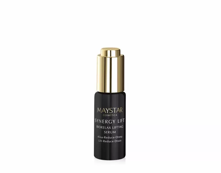 MAYSTAR SYNERGY LIFT BIORELAXING LIFTING SERUM Atkuriantis veido kontūrus, pagražinantis veido bruožus serumas su gyvačių nuodais, 30ml