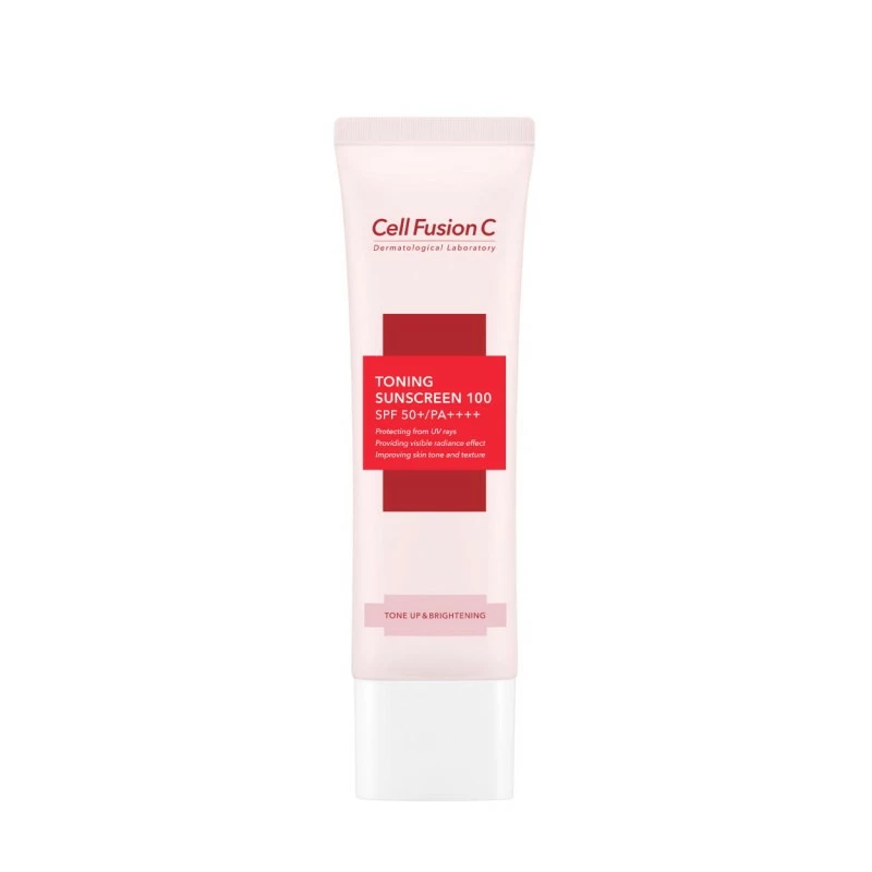 CELL FUSION C „Toning Sunscreen SPF50+/PA++++“ skaistinanti apsauga nuo saulės, 50ml