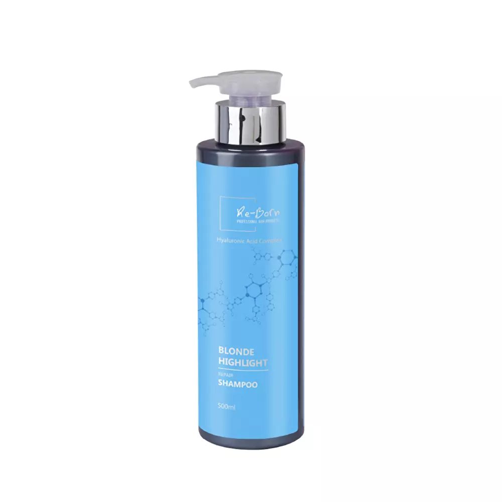 REBORN BLONDE HIGHLIGHT REPAIR SHAMPOO Atstatomasis šviesių plaukų šampūnas, 500ml