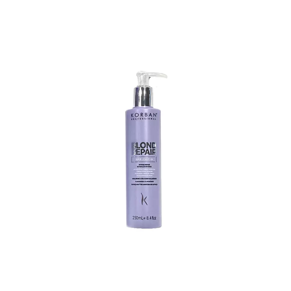 KORBAN BLOND REPAIR HAIR LEAVE-IN Atstatomasis šviesių plaukų kremas, 250ml