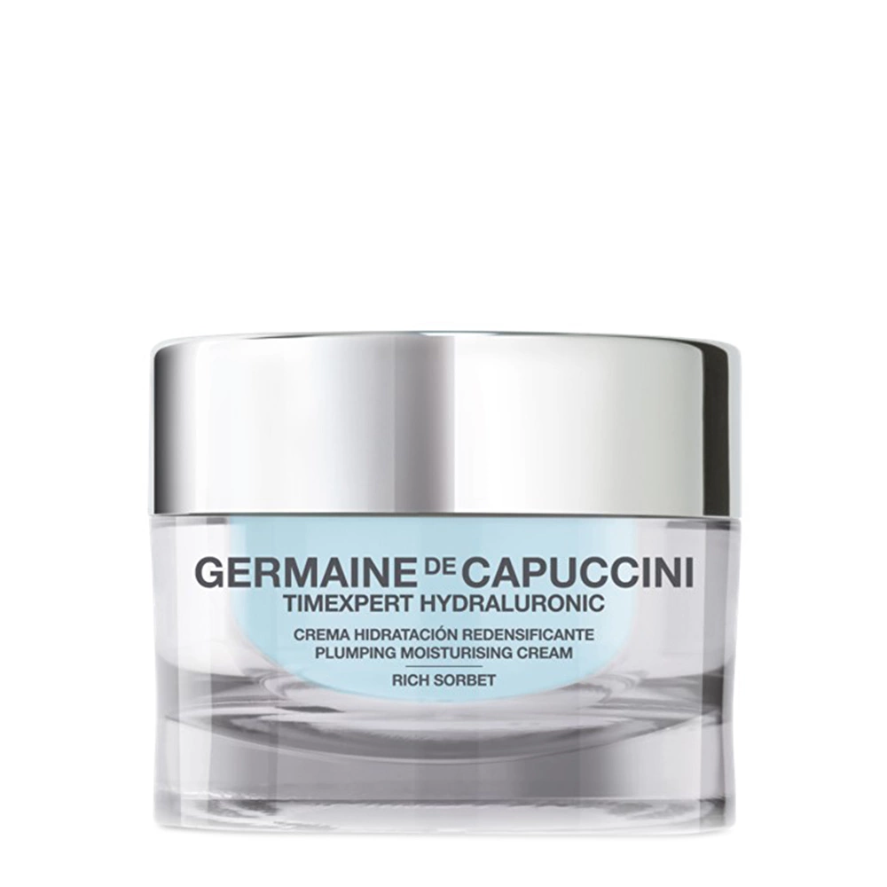 GERMAINE de CAPUCCINI TIMEXPERT HYDRALURONIC drėkinamasis kremas RICH SORBET normaliai ir sausai odai, 50ml