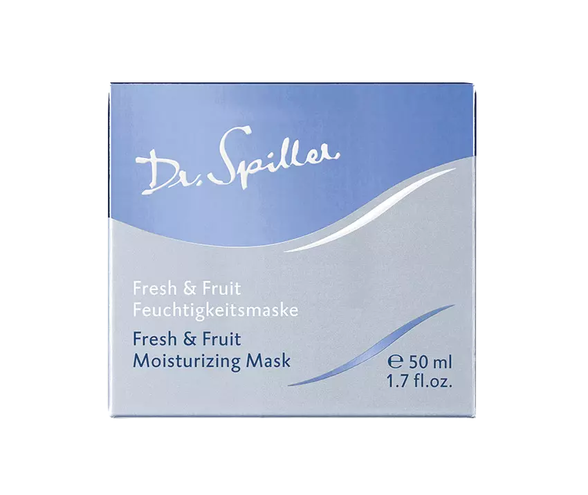 Dr. Spiller Fresh & Fruit Moisturizing Mask - Gaivi vaisių kaukė