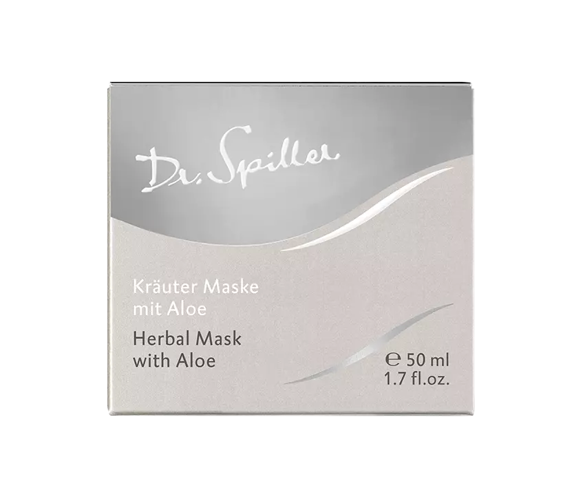 Dr. Spiller Herbal Mask with Aloe - Kaukė su vaistažolėmis ir alijošiumi