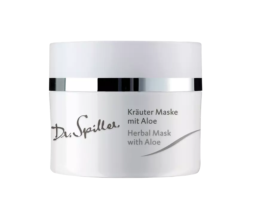 Dr. Spiller Herbal Mask with Aloe - Kaukė su vaistažolėmis ir alijošiumi