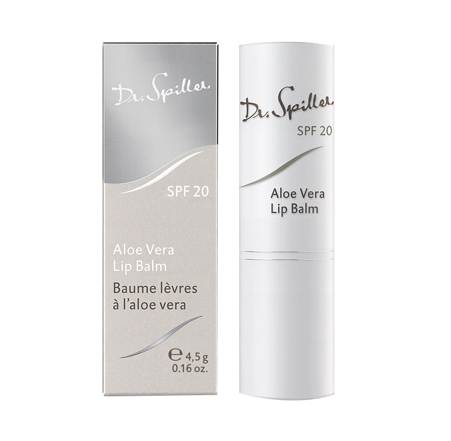 Dr. Spiller Aloe Vera Lip Balm - Aloe Vera lūpų balzamas SPF 20