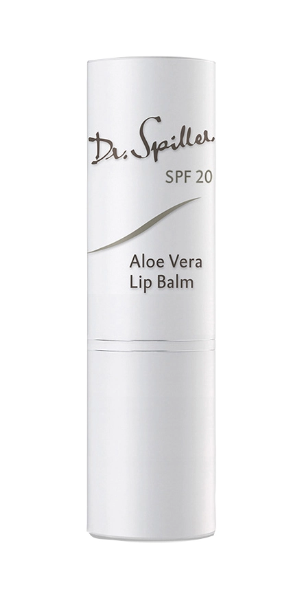 Dr. Spiller Aloe Vera Lip Balm - Aloe Vera lūpų balzamas SPF 20