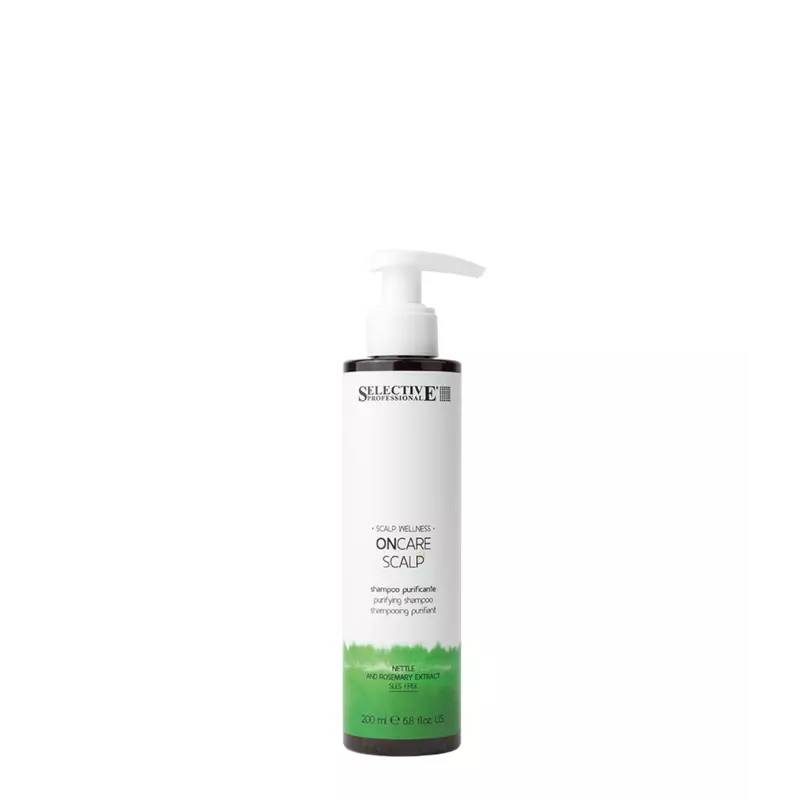 SELECTIVE ON CARE SCALP PURIFYING Valomasis šampūnas pleiskanotai galvos odai, 200ml