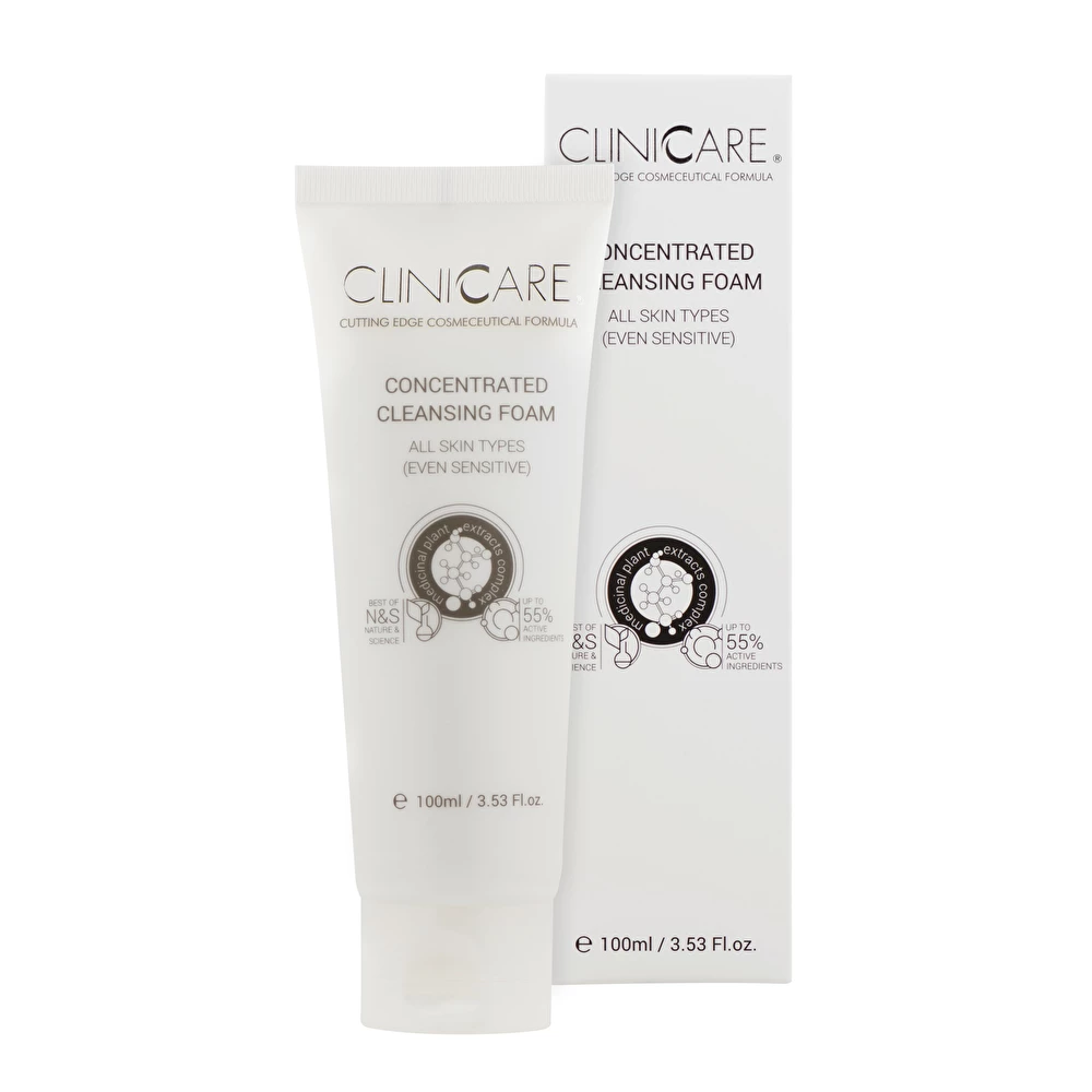 CLINICARE Koncentruotas putojantis prausiklis, 100ml