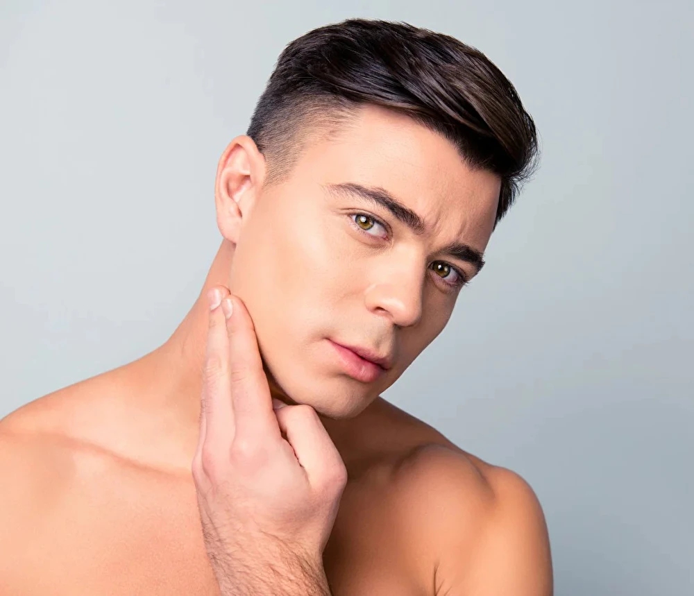 Vyru veido odos prieziura