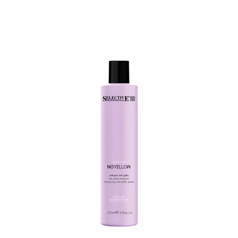 SELECTIVE NO YELLOW BLOND HAIR Geltonus atspalvius neutralizuojantis šampūnas, 275ml