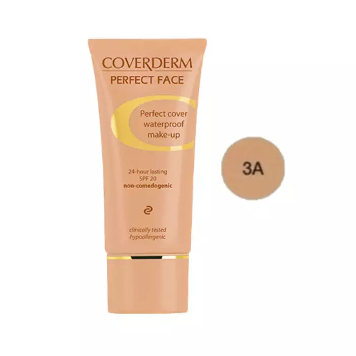 COVERDERM PERFECT FACE Veido makiažo pagrindas – maskuoklis, 30ml