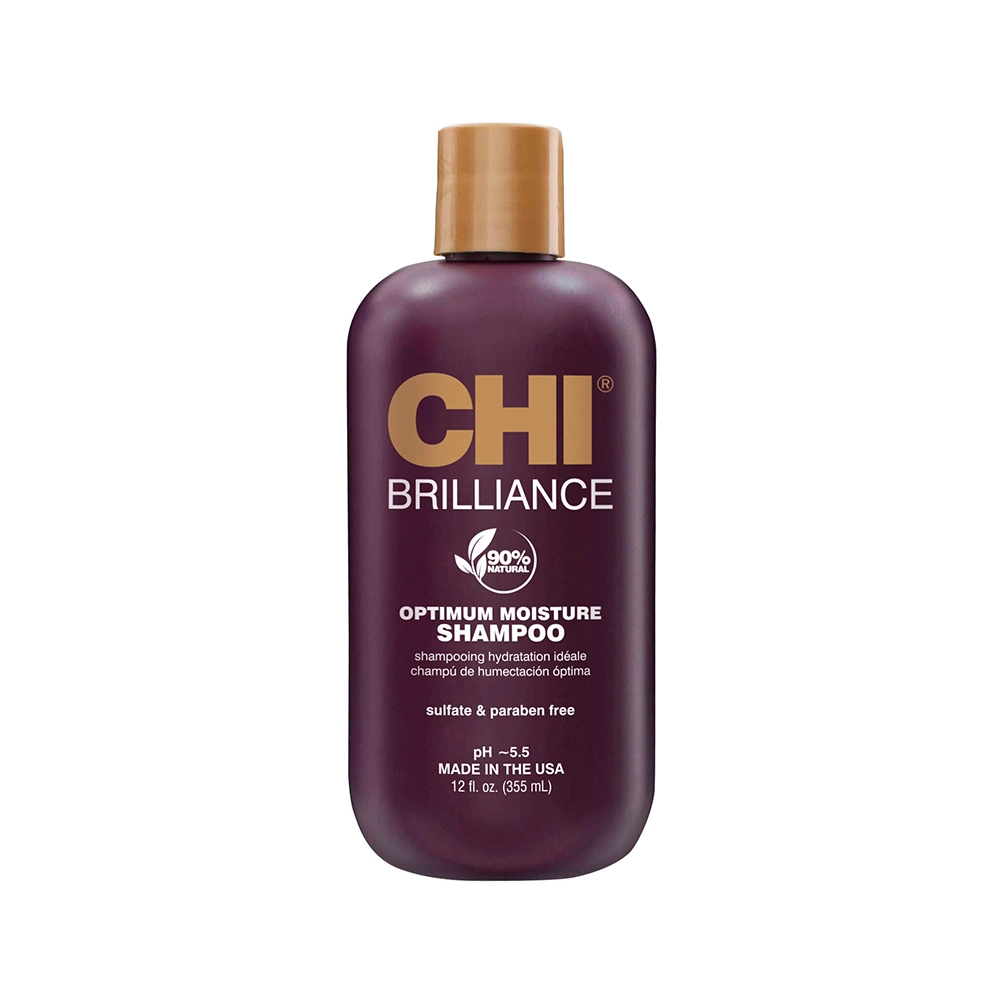 CHI Deep Brilliance šampūnas su alyvuogių ir Monoi aliejais, 355ml