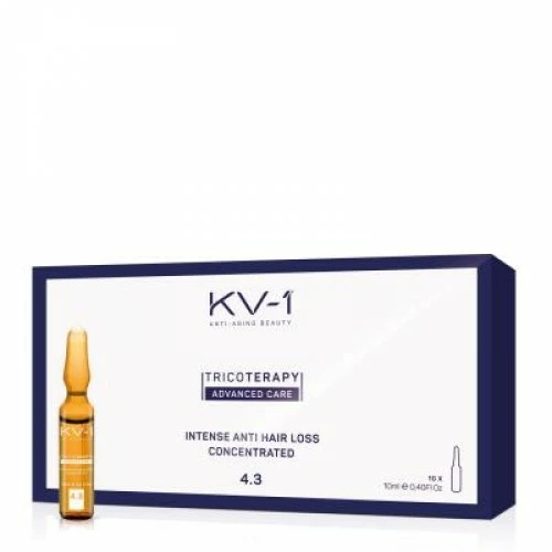 KV-1 Ampulės nuo plaukų slinkimo su placenta, 10x10ml