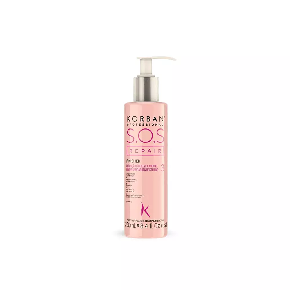 KORBAN S.O.S REPAIR – FINISHER (Serumas procedūros užbaigimui), 250ml